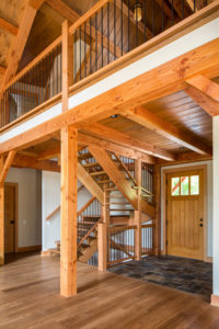 Casa Verde, Cottages, Lac Ste. Sixte, Services, Timber Frame